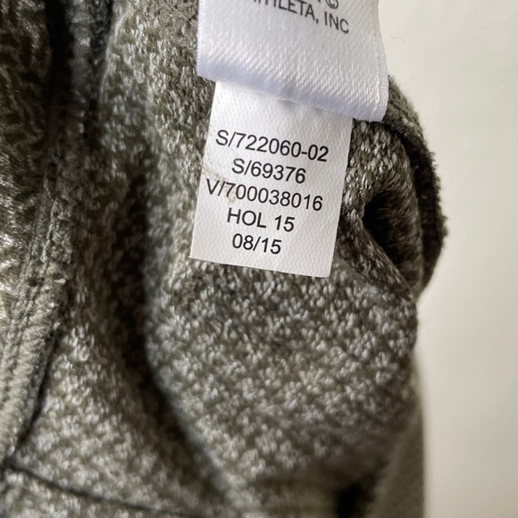 Athleta Delancey Herringbone Green Tight Leggings - Picture 8 of 8